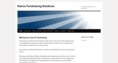 Desktop Screenshot of kairosfundraisingsolutions.com